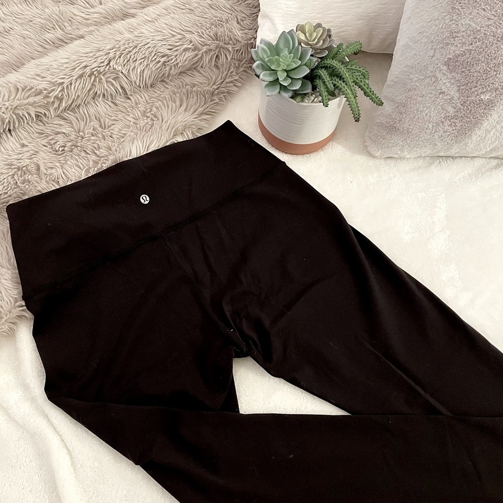Lululemon align high-rise pant 28” solid black